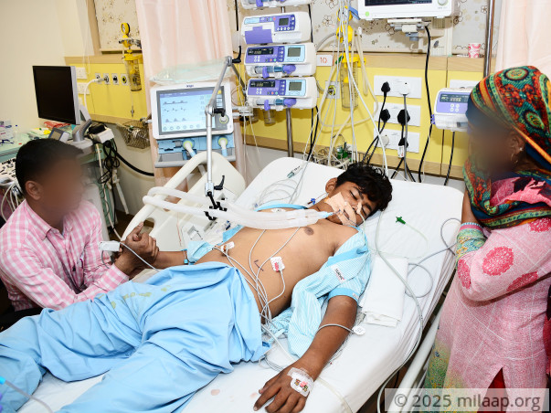 Mohd Sameer needs your help to undergo his treatment