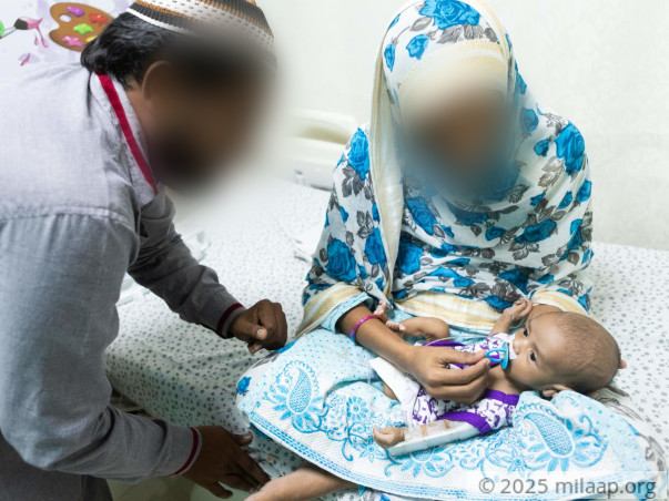 Baby Who Can't Drink Even A Sip Of Milk Needs Help To Survive