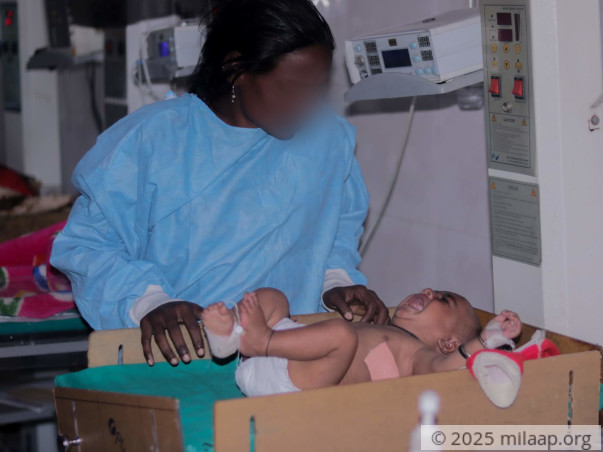 Even After Working Extra Hours, He Is Unable To Save His Baby