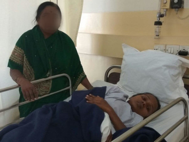 Anitha is alive due to the mercy of strangers. Help her walk again.
