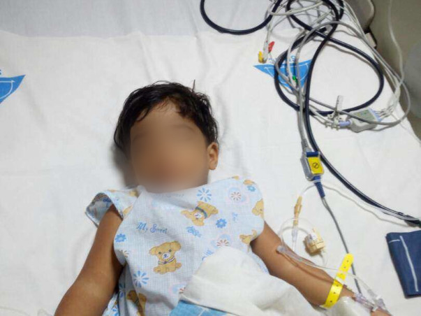 At 3, Baby Arfana Is Getting Friendly With Cancer Instead of Toys