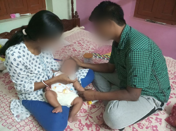 This 3-Month-Old Baby Girl Cannot Eat And Sleep, She Passes Blood
