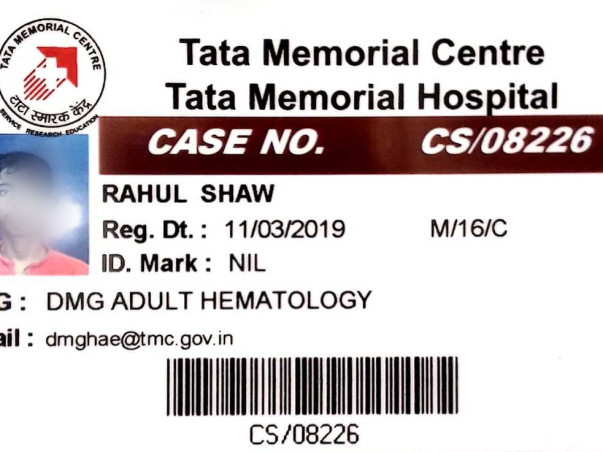 Help Rahul Fight Cancer