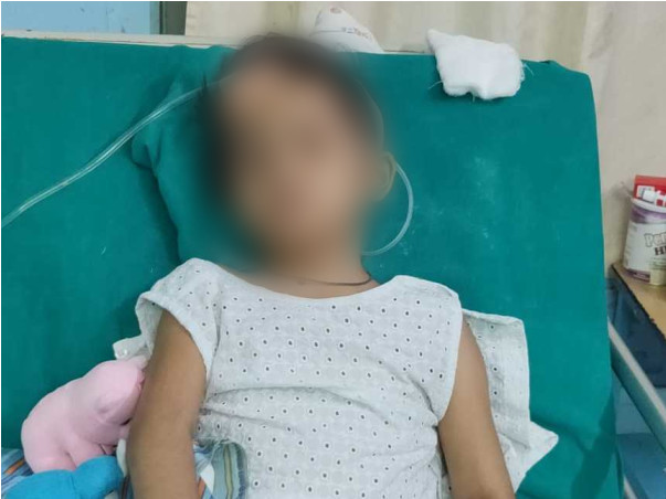 8 yrs old Gungun struggling for survival with her Brain Tumor
