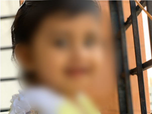 Riti: I wish I could hear you Mom. 
"Please Help her hear and speak"