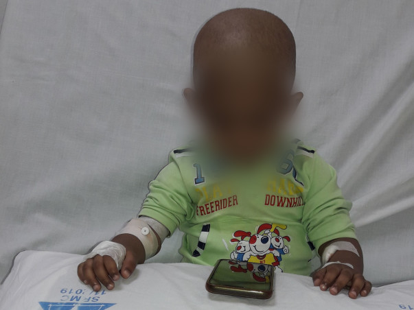 2 Years Old Ridip Karmakar Needs Your Help To Fight For Malignant Cancer