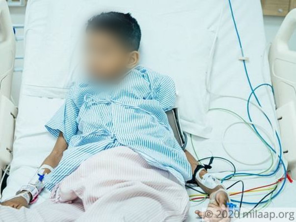 His Tumour Grew 10 Times In Size In One Month, He Needs A  Transplant