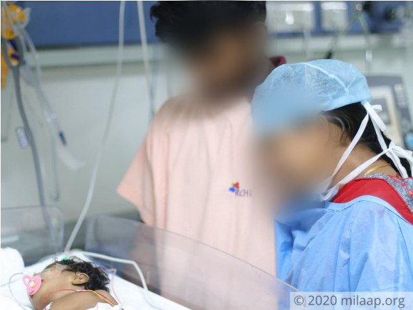 My 3 month old daughter needs to undergo an urgent cardiac surgery and needs your support