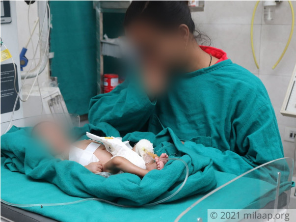 1 Month Old Baby Of Swati Needs your help to survive!