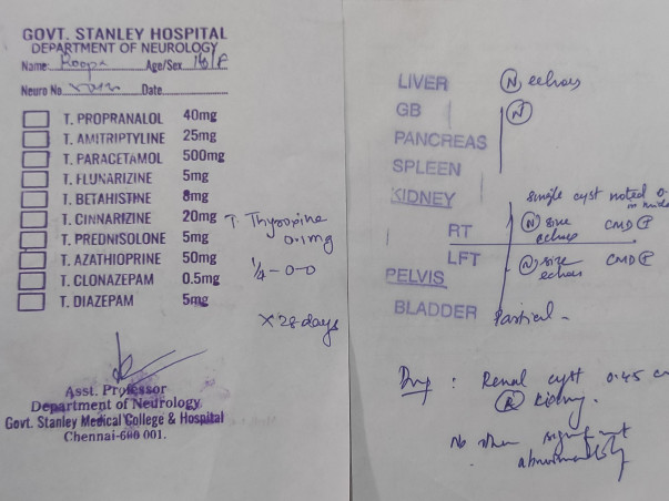 Help Rupa Recover Epilepsy, Thyroid