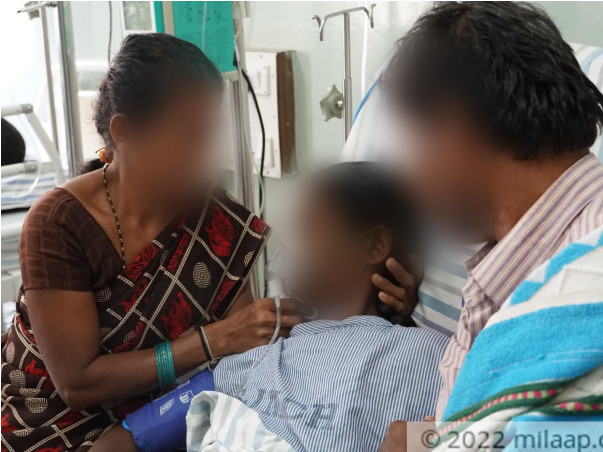 Help Kavitha to recover from high risk  Acute Myeloid Leukemia