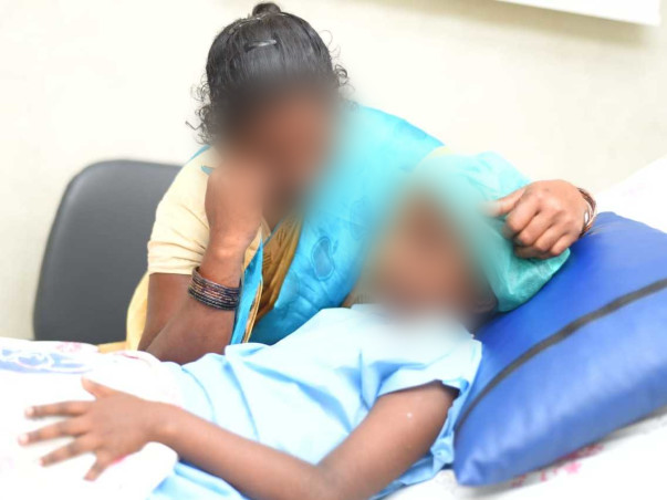 10y-oldSangeetha Has A Blocked Windpipe and She needs surgery to speak