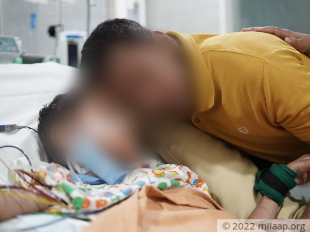 With Fast-Depleting Savings, This School Teacher Cannot Save His Son