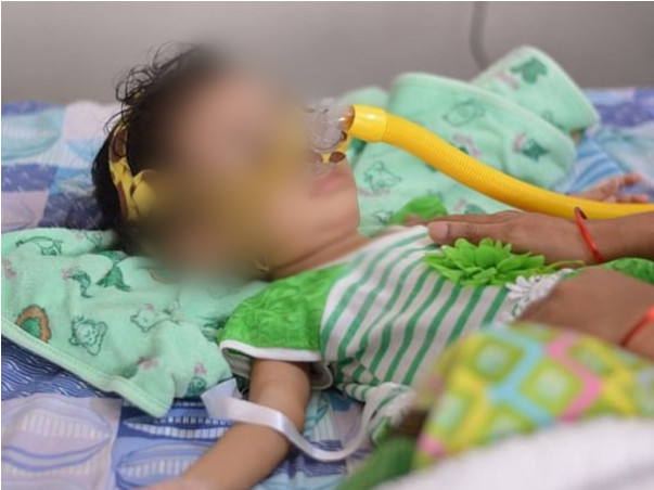 Help Khyati,10 months old fighting with Spinal Muscular Atrophy Type 1