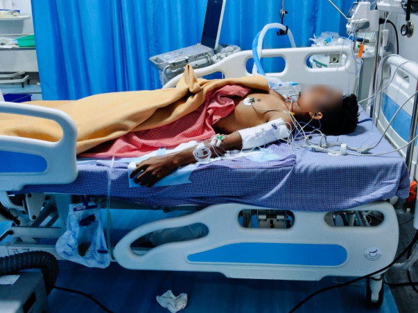 Help Ullas for his Spinal Treatment