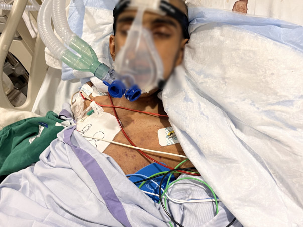 Help my brother fight Gastrointestinal Bleeding and infection