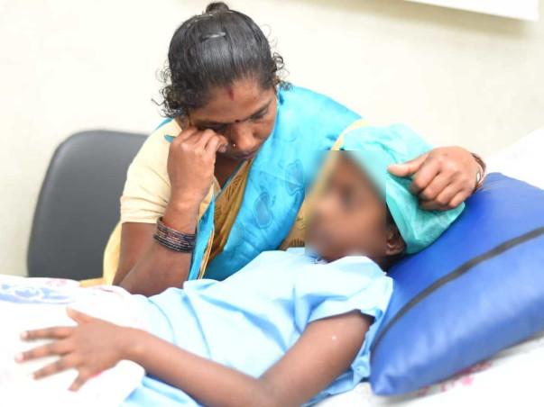 10y-oldSangeetha Has A Blocked Windpipe and She needs surgery to speak