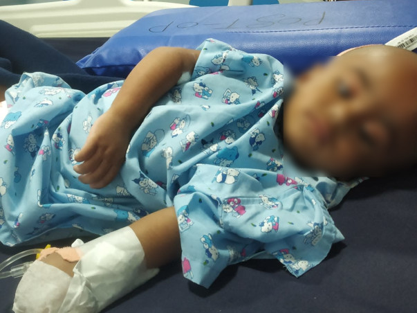 Support Chutki to survive from Brain fluid issue