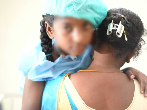 10y-oldSangeetha Has A Blocked Windpipe and She needs surgery to speak