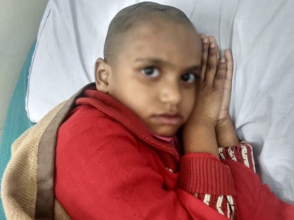 8 Years Old Haana Needs Your Help Fight Bone Damage On Forehead