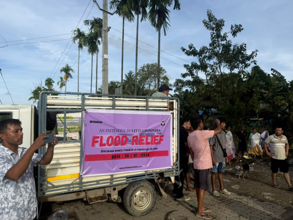 Help flood-affected families in Assam get relief support