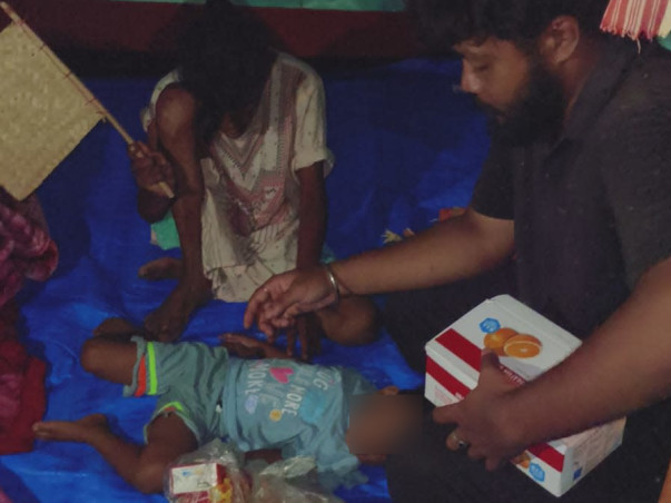 Help flood-affected families in Assam get relief support