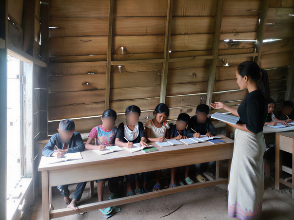 Help build a school for tribal children in Tuichawng