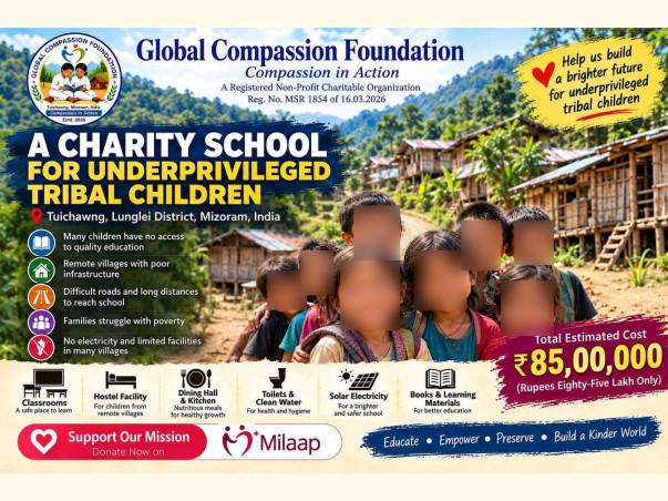 Help build a school for tribal children in Tuichawng