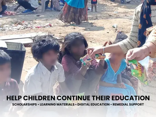 Help underprivileged children access quality education today