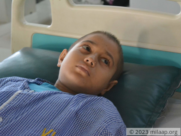 Sunitha has cancer and is battling for her life
