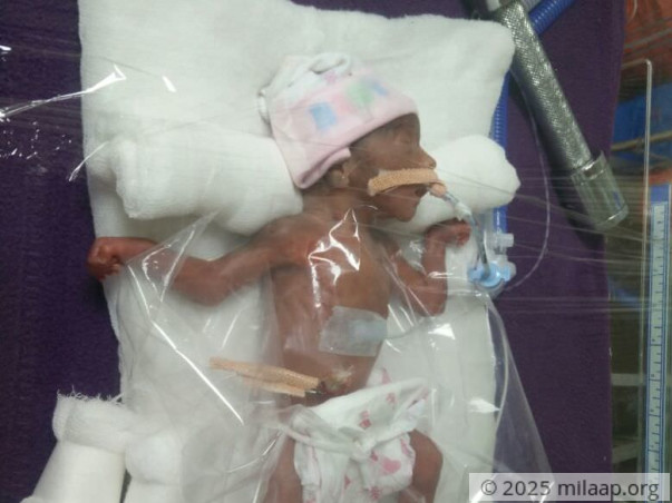 Help Divya and Mayur save their 4-month-old baby boy