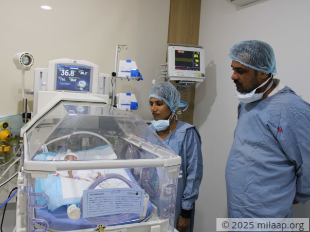 Baby of  Ashwini needs your help to survive