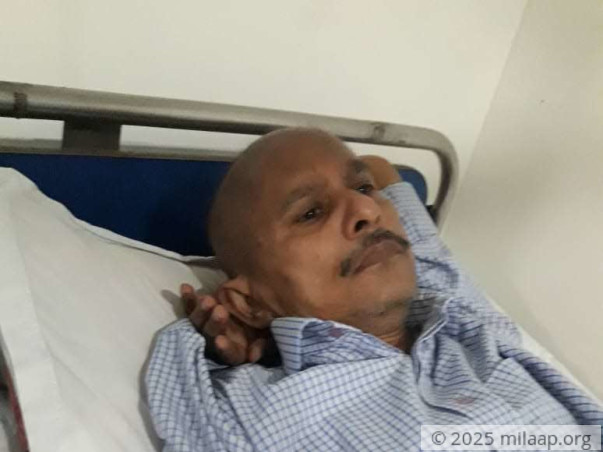 Amarnath has lung cancer and needs your support to survive.