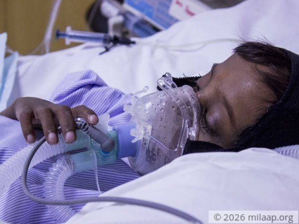 Mother Breaks Down Unable To Save Her 6-year-old Who Is Critically Ill