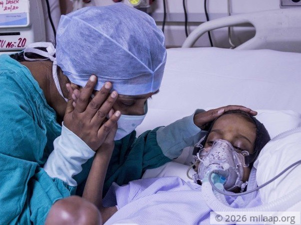 Mother Breaks Down Unable To Save Her 6-year-old Who Is Critically Ill