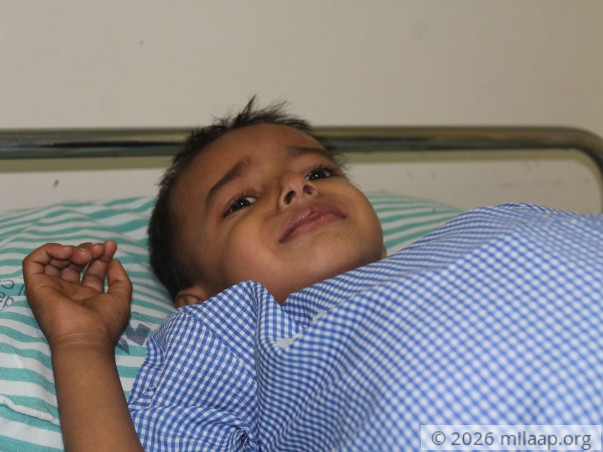 Baby's Stomach Has Swollen To The Size Of A Football Because Of Cancer