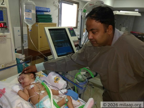 Teacher Struggles To Save His 6-month-old Baby From Lung Infection