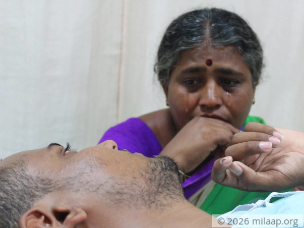 20-year-old Sunil is battling with a severe blood disorder