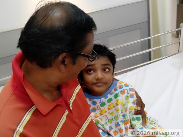 Auto Driver Who Sold His Auto Cannot Afford To Save His Son's Life