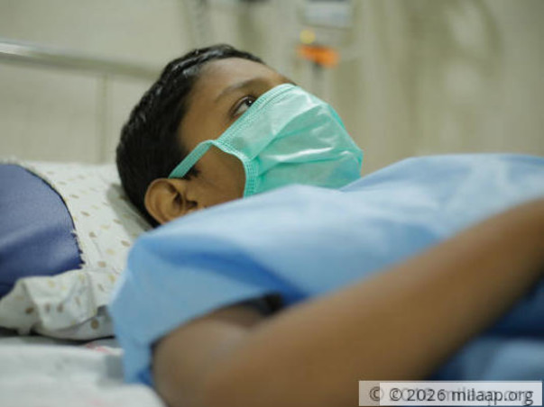 Help 7-year-old Kavindiran fight cancer for the second time