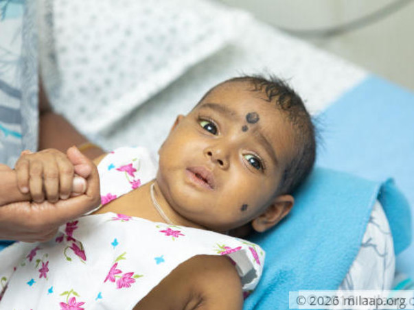 Help this 4-month-old get a new liver and beat impending death