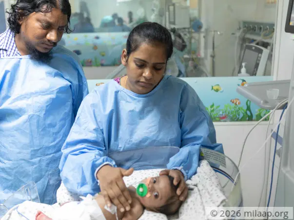 Painter Cannot Afford To Save 4-Month-Old Who Is Battling For Life