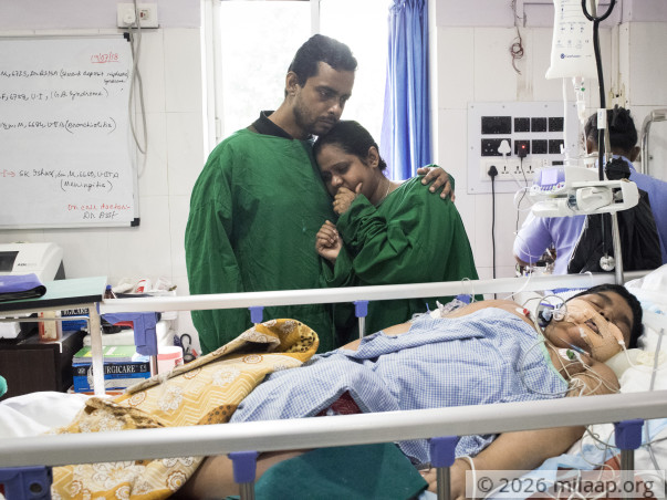 Help 9-year-old Srijan who is critical in the ICU