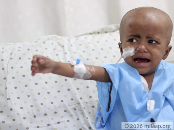 Save 2-Year-Old Who Is Too Weak To Walk Due To Cancer