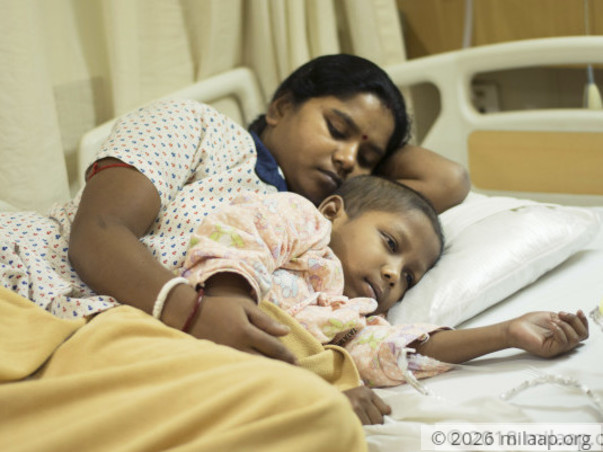 Cancer Patient Is Separated From His Father Who Works Hard To Save Him