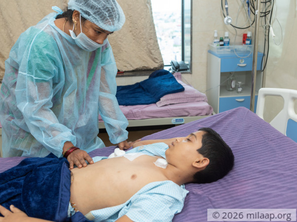 Without an urgent transplant, Gnaneshwar will not survive