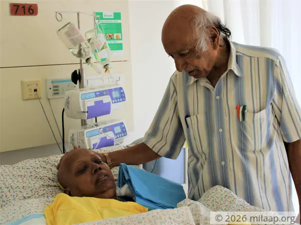 52-years old Saroja needs your support to fight disease