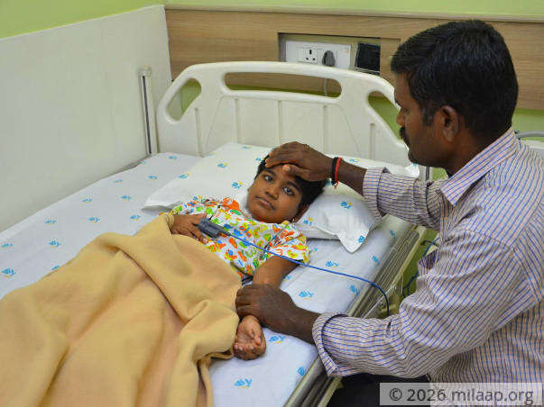 Support Logavarshini to fight Kidney disease