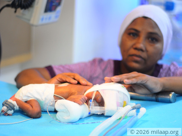 Despite Her Sickness, Mother Fights To Save Her Premature Baby's Life