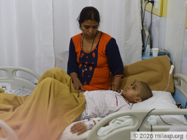 Support 8-years old Ruturaj to undergo his treatment